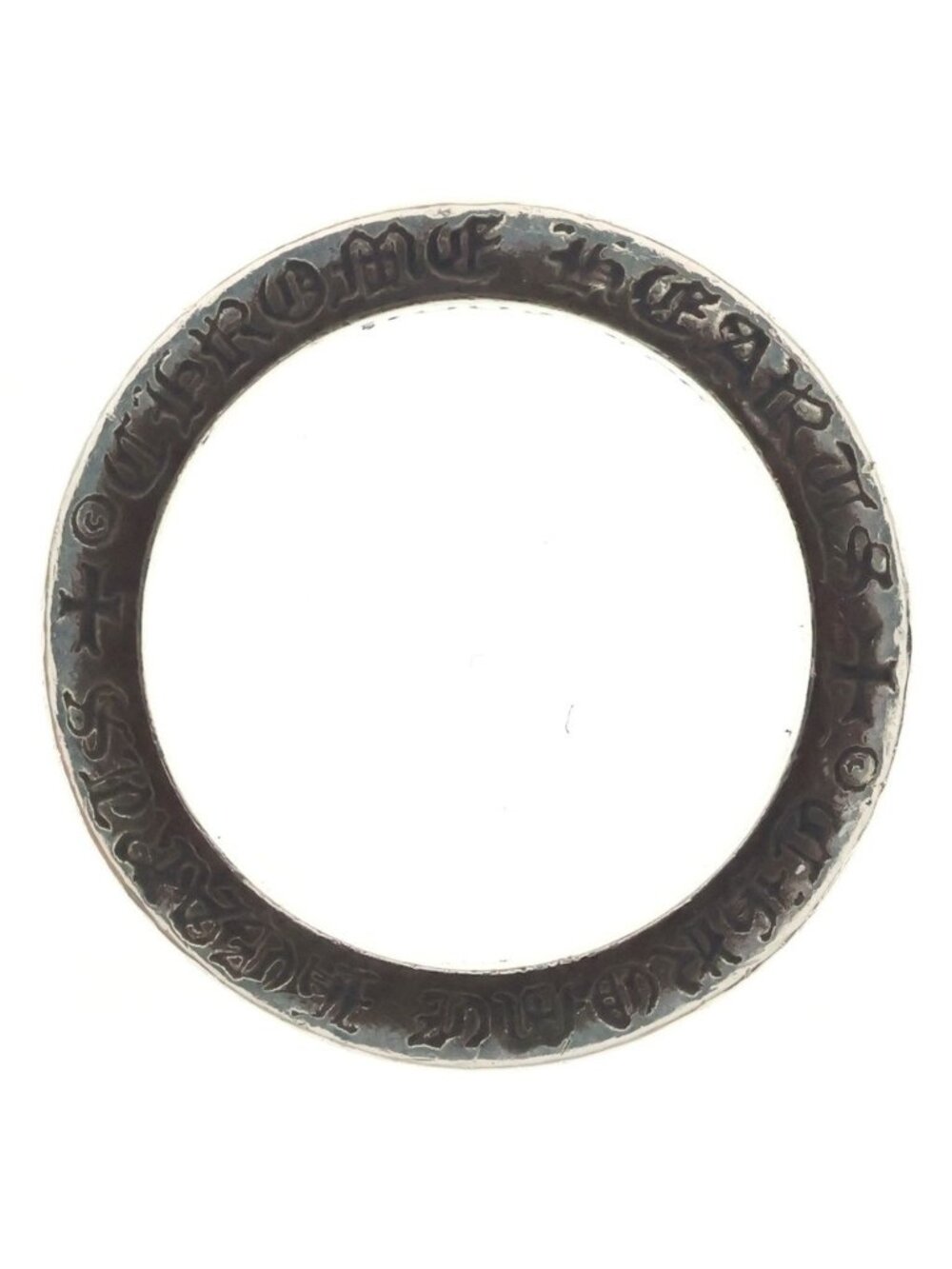 Chrome Hearts Spacer Pln Plain Ring Silver